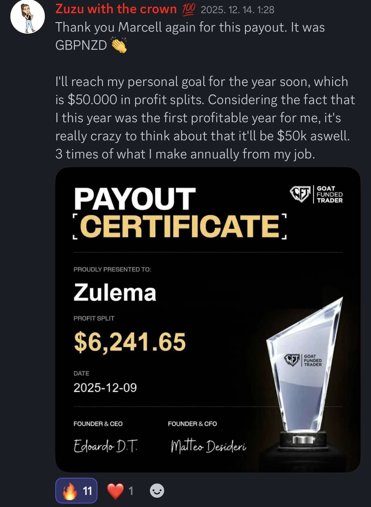 Student result